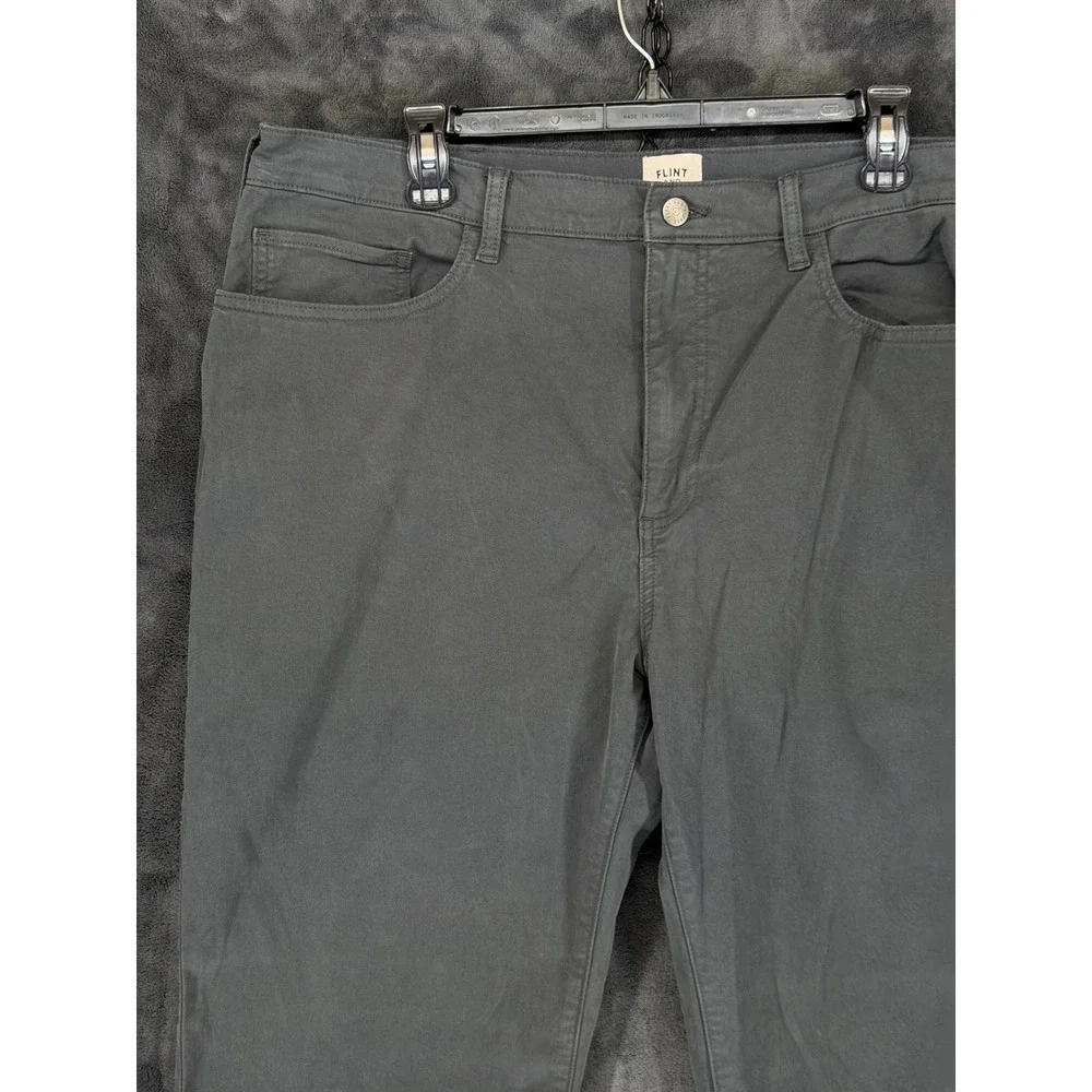 Flint and Tinder‎ 365 Straight Fit Pants Mens 38x33 Charcoal Grey F-510002